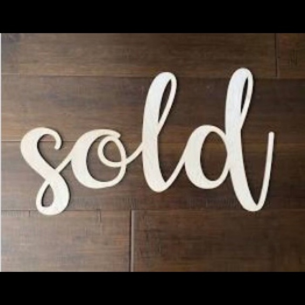 Items SOLD beyond this point!
